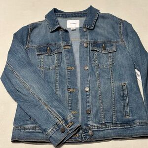 Old Navy Denim Jacket Women #714109 Medium NWT